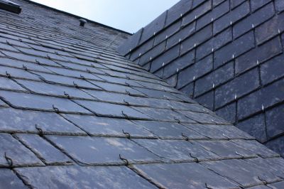 Slate Roof with Architectural Details