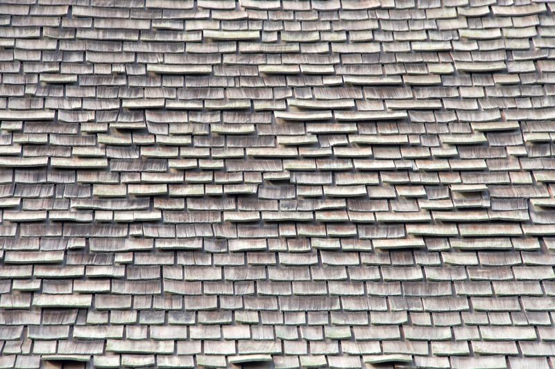 Wood Shingle Roofing Finish